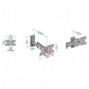 Soporte de TV Ajustable MELICONI EDR120, 26'' a 32'', hasta 17 Kg