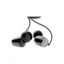 Auriculares Intrauditivos AIWA ESTM-20RD con Micrófono, Negro
