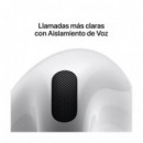 Auriculares Inalámbricos Apple Airpods 4 con Chip H2, Siri y Estuche Usb-c, Blancos  APPLE