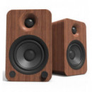 Altavoces KANTO YU4 Bluetooth, Color Nogal