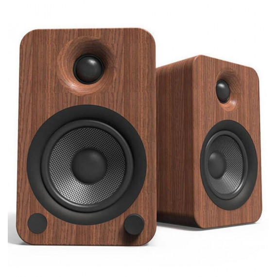 Altavoces KANTO YU4 Bluetooth, Color Nogal