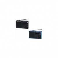 Radio Digital Portátil SUNSTECH RPDS32 Am/fm, Súper Compacta con USB y Ranura Microsd/sd/mmc