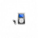 SUNSTECH Dedalo Iii - Reproductor MP3 8GB con Radio Fm, Pinza y Color Gris