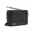 Radio Portátil AIWA RS-44 Analógica con Auriculares, Negro