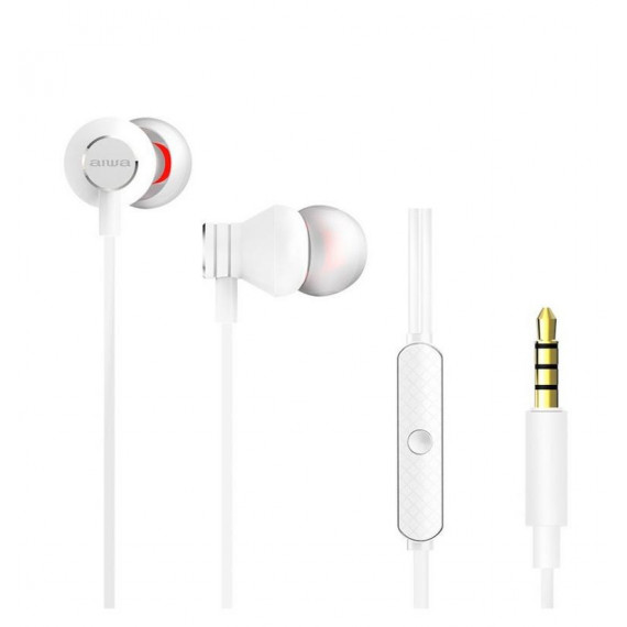 Auriculares In-ear Alámbricos AIWA ESTM-50, Blanco