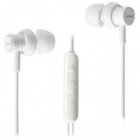 Auriculares In-ear AIWA ESTM-500WT Hi-res Audio con Micrófono, Jack 3.5 Mm, Blanco