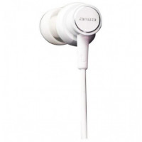 Auriculares In-ear AIWA ESTM-500WT Hi-res Audio con Micrófono, Jack 3.5 Mm, Blanco