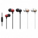 Auriculares In-ear PIONEER SE-QL2T(G) Dorado con Micrófono y Manos Libres
