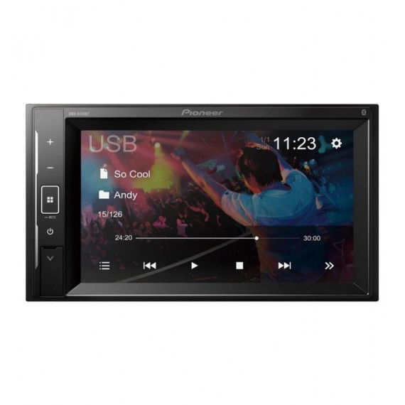 Reproductor Multimedia PIONEER DMH-A240BT, Pantalla Táctil 6.2 Pulgadas, Bluetooth, Usb, Smartphone Mirroring