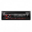 PIONEER DEH-S420BT Radio CD 1-DIN, Compatible Android Iphone BLUETOOTH Spotify Rojo
