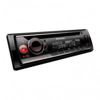Radio CD PIONEER DEH-S520BT, Usb, Bluetooth, Pantalla Multicolor