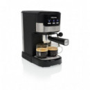 Máquina Espresso TRISTAR CM-2278, 1.25L, 1100W, Negra