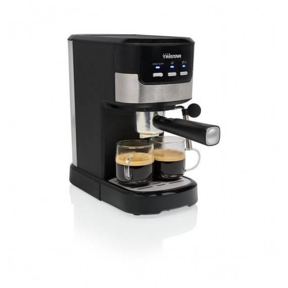 Máquina Espresso TRISTAR CM-2278, 1.25L, 1100W, Negra