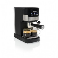 Máquina Espresso TRISTAR CM-2278, 1.25L, 1100W, Negra