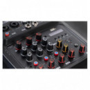 Mezclador Estéreo FONESTAR MIX-4LIVE con Live Streaming, BLUETOOTH y USB