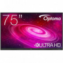 Pantalla Interactiva OPTOMA 1751RK 75" 4K Uhd Táctil Android 14 (W3FC0T1W111)