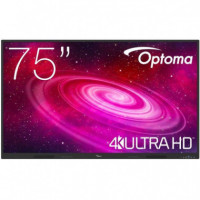 Pantalla Interactiva OPTOMA 1751RK 75" 4K Uhd Táctil Android 14 (W3FC0T1W111)