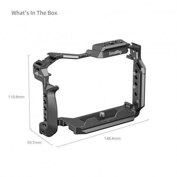 SMALLRIG Jaula 4902 para Panasonic Lumix S1R Ii / S5 Ii / S5 Iix / G9 Ii