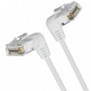 Cable de Red VENTION Ibowd CAT.6A Utp RJ45 50CM Cabezal Rotatorio 360° Blanco