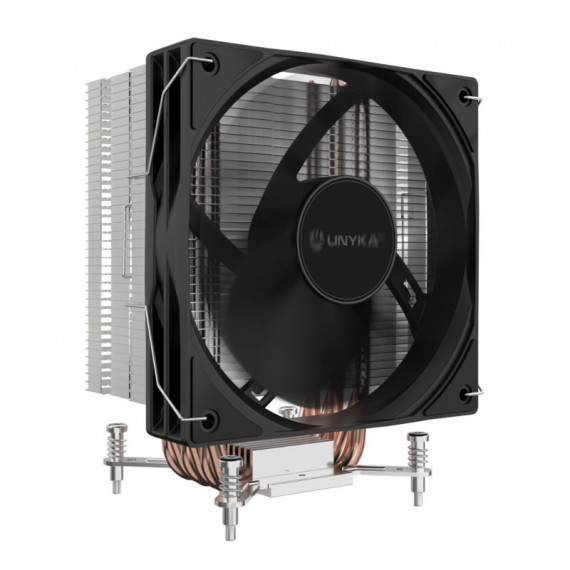 Ventilador Cpu UNYKA Unycool H61 Multisocket Pwm 120MM Negro/gris (UK326002)