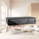 Receptor Tdt STRONG DVB-T2 4K Uhd USB HDMI Negro (SRT8250)