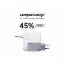 Cargador UGREEN Nexode Pro Gan 100W 1XUSB-A 2XUSB-C Carga Rápida Gris (25874)
