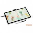 Tableta WACOM One 14" Fhd Usb-c Lápiz óptico Blanca/negra (DTC141W0)