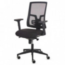 Silla FELLOWES Eleganza Ergonómica, Negro (100146196)