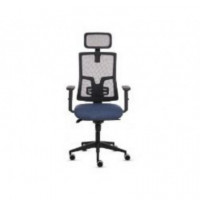 Silla FELLOWES Ergonómica Eleganza Plus Azul (100146201)