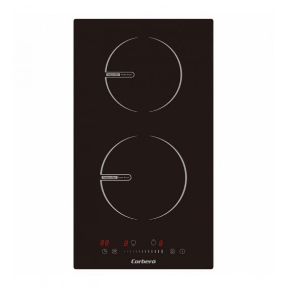 Placa de Inducción CORBERÓ CCIG205D 2 Zonas Domino