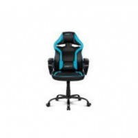 Silla Gaming DRIFT DR50 Negra/azul con Cojines Cervical y Lumbar (DR50BL)