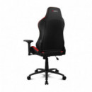 Silla Gaming DRIFT DR250 Negra/roja | Acolchada, Reposabrazos Ajustables y 150KG (DR250R)