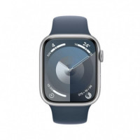 Apple Watch S9 45MM GPS BLUETOOTH 4G Plata/azul (MRMG3QL/A)  APPLE