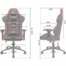 Silla Gaming DRIFT DR350 Expert Negra/azul (DR350BL)