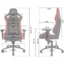 Silla Gaming DRIFT DR600 Deluxe Xl Negra/azul (DR600BL)