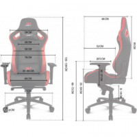 Silla Gaming DRIFT DR600 Deluxe Xl Negra/azul (DR600BL)