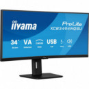 Monitor IIYAMA Prolite 34" Uwqhd Curvo (XCB3494WQSU-B1)