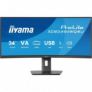 Monitor IIYAMA Prolite 34" Uwqhd Curvo (XCB3494WQSU-B1)