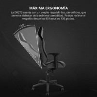 Silla Gaming DRIFT DR275 Máx. 150KG Gris (DR275CLOUD)
