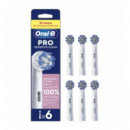 Cabezales de Cepillo BRAUN Oral-b Sensitive Clean (pack de 6)