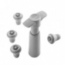 Bomba de Vacío Manual para Vino INNOVAGOODS con 4 Tapones