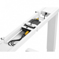 Mesa Eléctrica EQUIP Motor Dual 70X62X100CM Máx. 125KG Blanca (EQ650804)