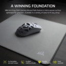Alfombrilla Gaming CORSAIR Mm Antidesgaste Gris 450X400X2MM (CH-941D065-WW)