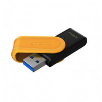 Pendrive KINGSTON Datatraveler Exodia S, 512GB, USB 3.2 Gen 1 Negro/amarillo
