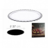 Plato de Vidrio Redondo para Repostería Paşabahçe de 37 Cm  PASABAHCE