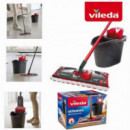 Cubo con Mopa Plana VILEDA Ultramax 2 en 1 Microfibre con Escurridor