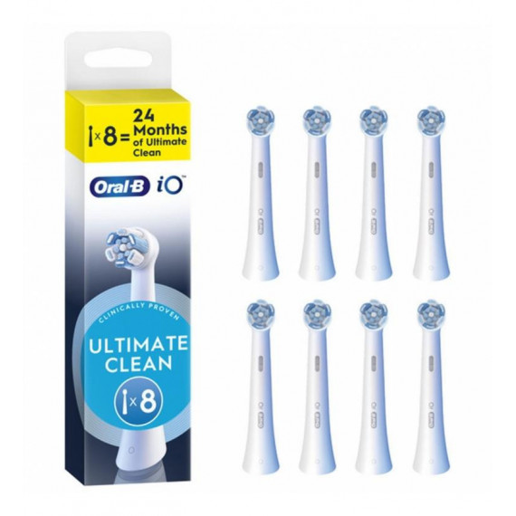 Recambios Cepillo Dental Oral-b Ultimate Io (8 Unidades)  BRAUN