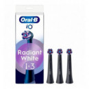 Cabezal de Cepillo Dental Oral-b Io Radiant White (pack de 3)  BRAUN