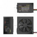 Fuente AISENS ATX 2.0 500W 12CM 20+4 Pin Cable Oem Negra (ASPC-500ATX-SEOBK)