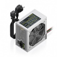 Fuente AISENS ATX 2.0 500W 12CM Plata (ASPC-500ATX-PSE)